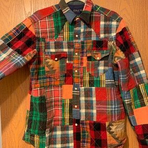 Vintage Ralph Lauren Polo Patchwork Western Jacket